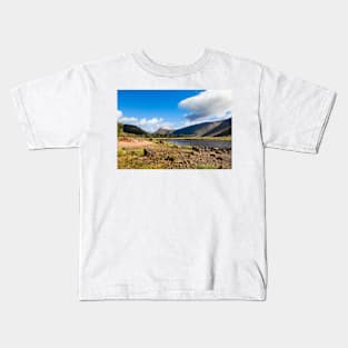 Loch Etive in Glen Etive in the Glen Coe area in the Scottish Highlands Kids T-Shirt